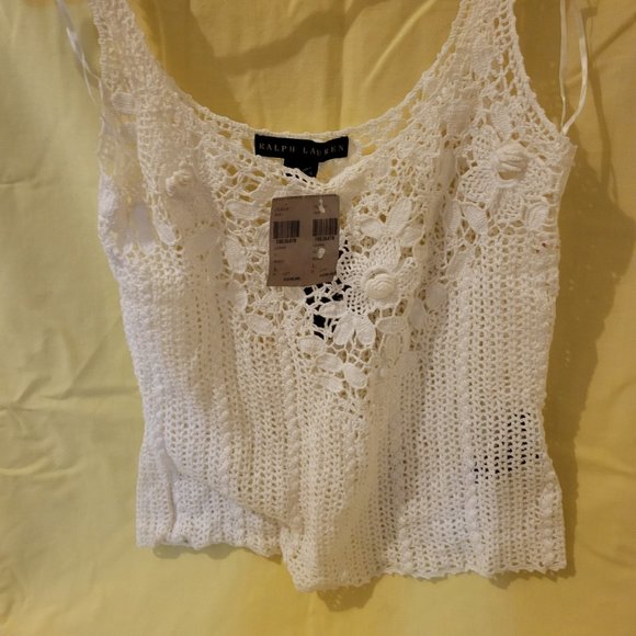 Ralph Lauren Crochet Top - Picture 5 of 7